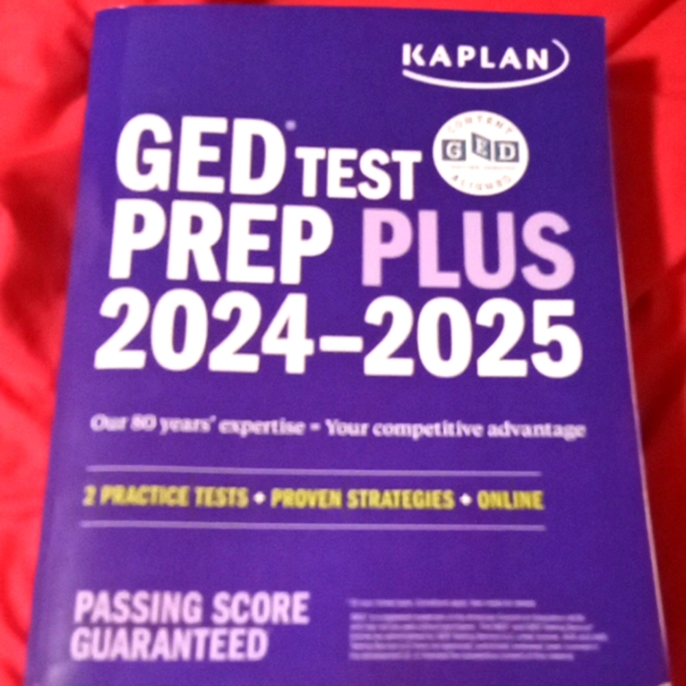 GED Test Prep Plus 2024-2025